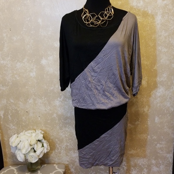 MACY'S MAITAI BRAND COLOR BLOCK DRESS SZ 2X NWT♡ - Picture 2 of 3